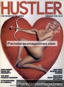 Adult magazine Hustler 1978